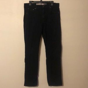 Levi’s 503 Nouveau low straight black jeans